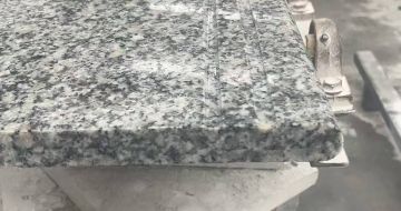 宝鸡芝麻白楼梯踏步 芙蓉白