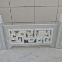 宝鸡芝麻白河道栏杆 桥栏杆