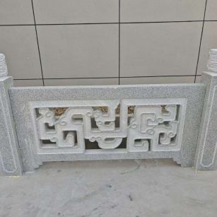 宝鸡芝麻白河道栏杆 桥栏杆