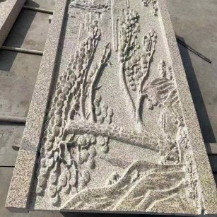 宝鸡黄金麻别墅雕刻版 别墅私人定制