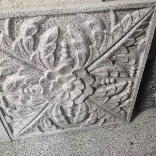 宝鸡芝麻白雕刻版，异形定制