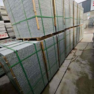 宝鸡芝麻白地铺版 石材地铺石