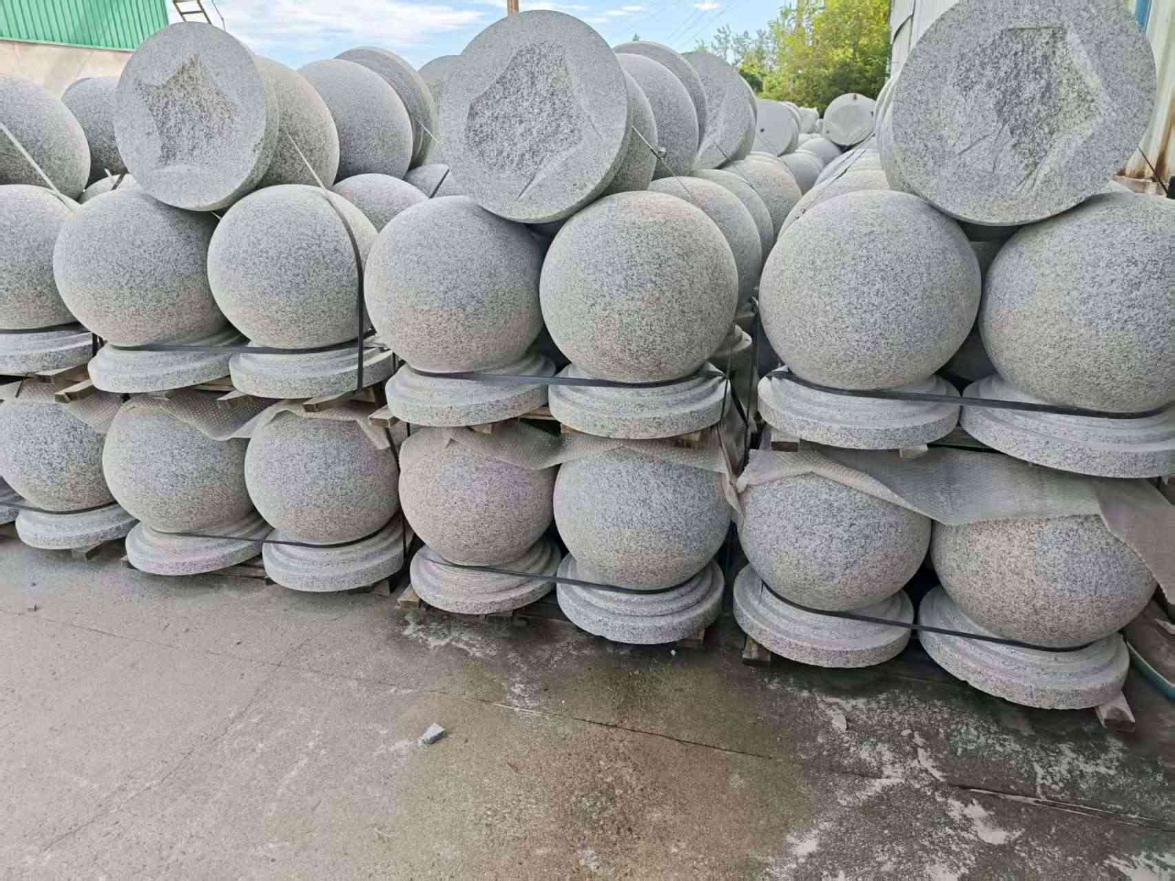 宝鸡圆球石球挡车球