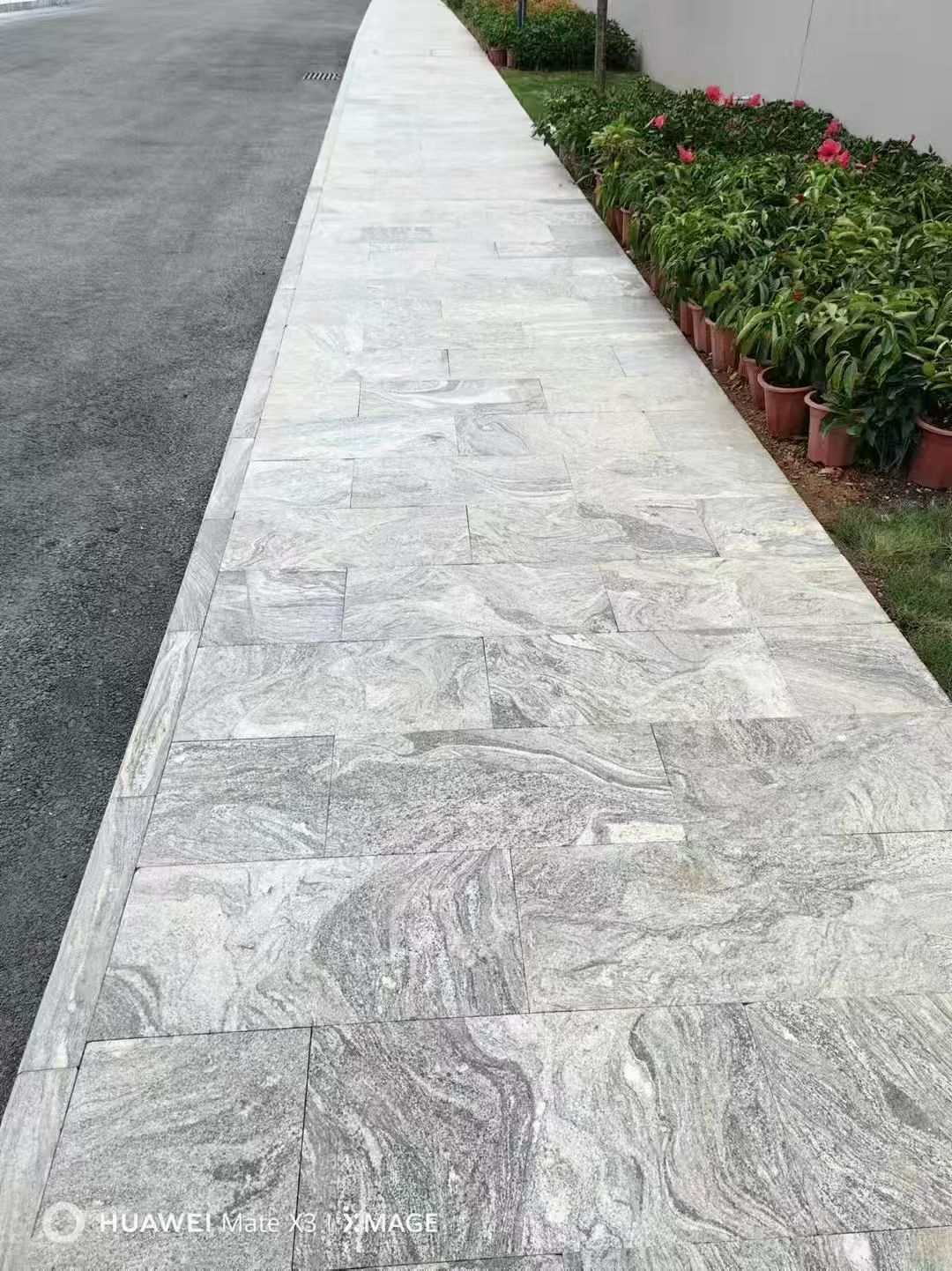 宝鸡浪淘沙地铺石 夜里雪